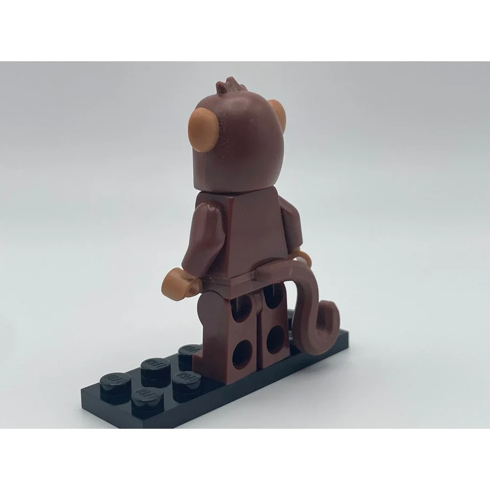 LEGO Series 7 Monkey Suit Guy Minifigure 8831 CMF Brown Animal Costume Figure